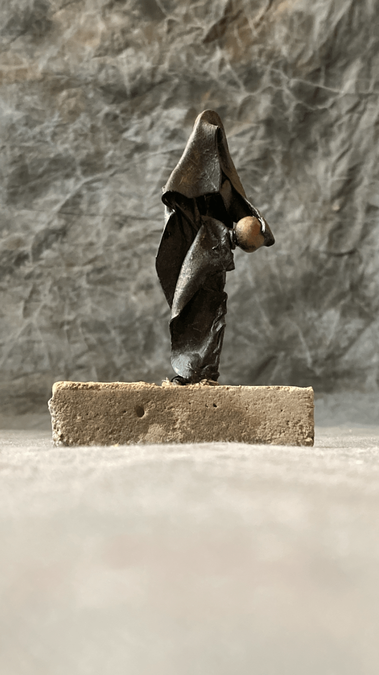 ein Bozzetto aus Uwe Carow The Walk